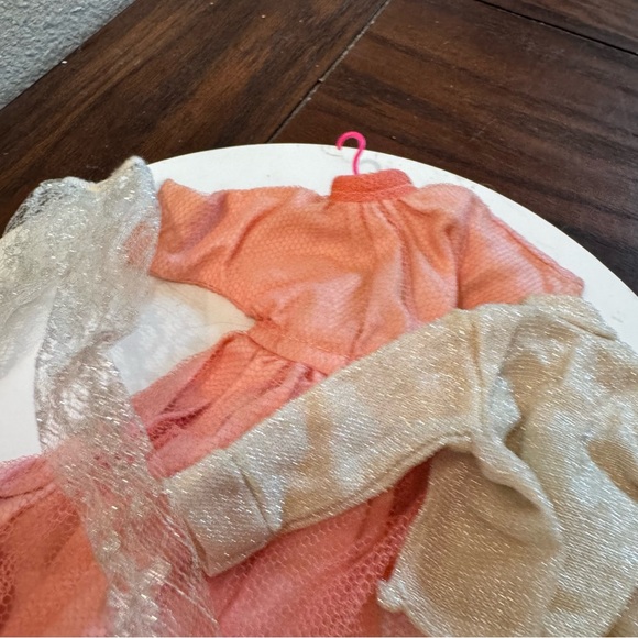 Vintage Barbie doll style clothing skirt dress sheer leggings dress bundle - Picture 4 of 5